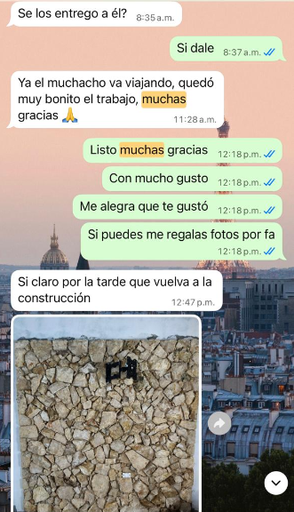 Testimonio cliente real