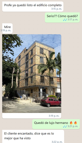 Testimonio cliente edificio