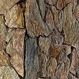 Tonos de Piedra Cucaracha: gris, ocre, tabaco, en un acercamiento de la muestra real